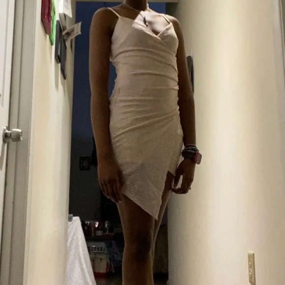 Never worn. Bought for a pageant. Cute but too short for me. - Picture 3 of 4